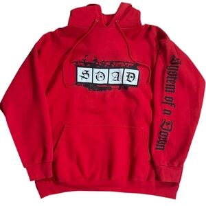 Vintage System Of A Down Red Sweatshirt (Size L)
